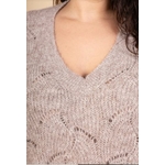 Pull beige grande taille 10