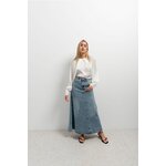 Blouse mance bouffante blanche