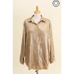 Chemise dorée grande taille 3