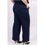 pANTALON TAILLEUR GRANDE TAILLE BLEU MARINE 2
