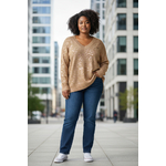 Pull imprimée animal grande taille