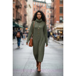 Robe pull verte