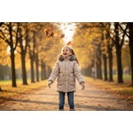 doudoune  fille beige 2