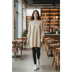 Pull oversize beige
