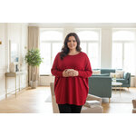 Pull oversize rouge GT
