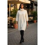 Robe pull épaisse blanche 2
