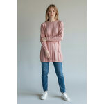PULL ROSE TORSADE 2