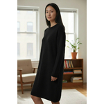 robe pull épaisse noir
