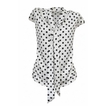 Blouse à pois