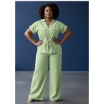 Ensemble vert pastel