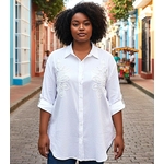 Chemise blanche avec broderie 6
