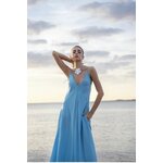 Robe oversize satin avec poche