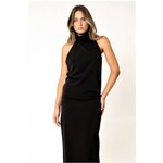 Robe longue noir dos nu clp 4