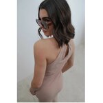 robe longue beige 4