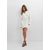 Robe chemise courte blanche 1