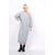 Robe pull longue grande taille grise