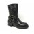 bottines style motard