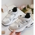 Basket blanche et grise