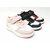 Basket rose et blanc