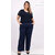 pANTALON TAILLEUR GRANDE TAILLE BLEU MARINE