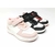 Basket rose et blanc