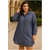 Robe en jean grande taille