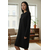 robe pull épaisse noir