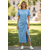 Robe tshirt bleu