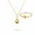 Parure collier fin et bracelet en acier inoxydable 2