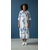 Robe chemise bleu grande taille 2