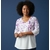 blouse blanche violet grande taille 3