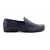 Mocassin bleu en cuir homme 3