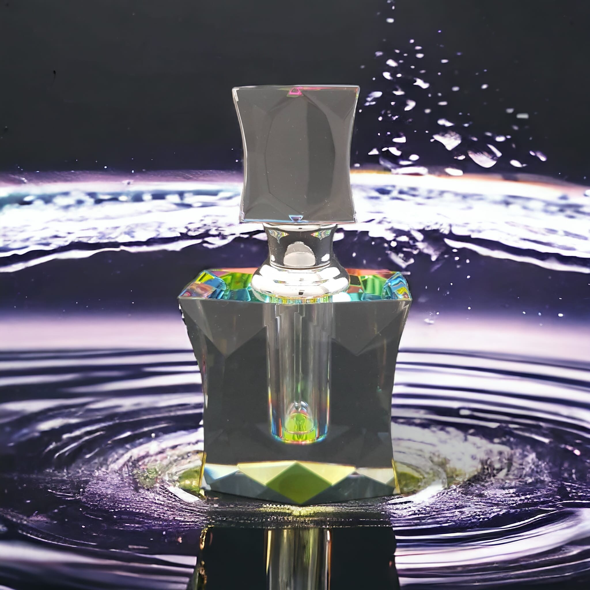 Flacon à parfum en cristal Boréal 6ML petit