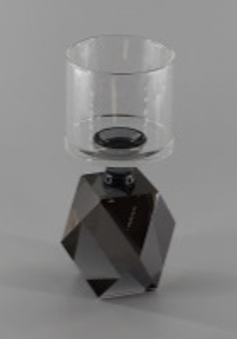 Bougeoir en Cristal