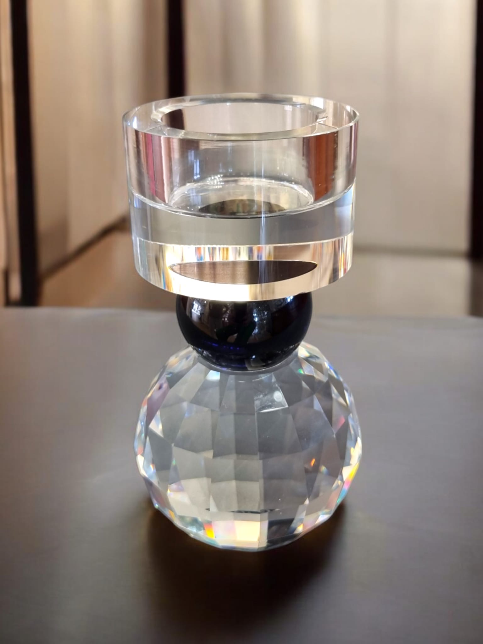 Bougeoir en Cristal