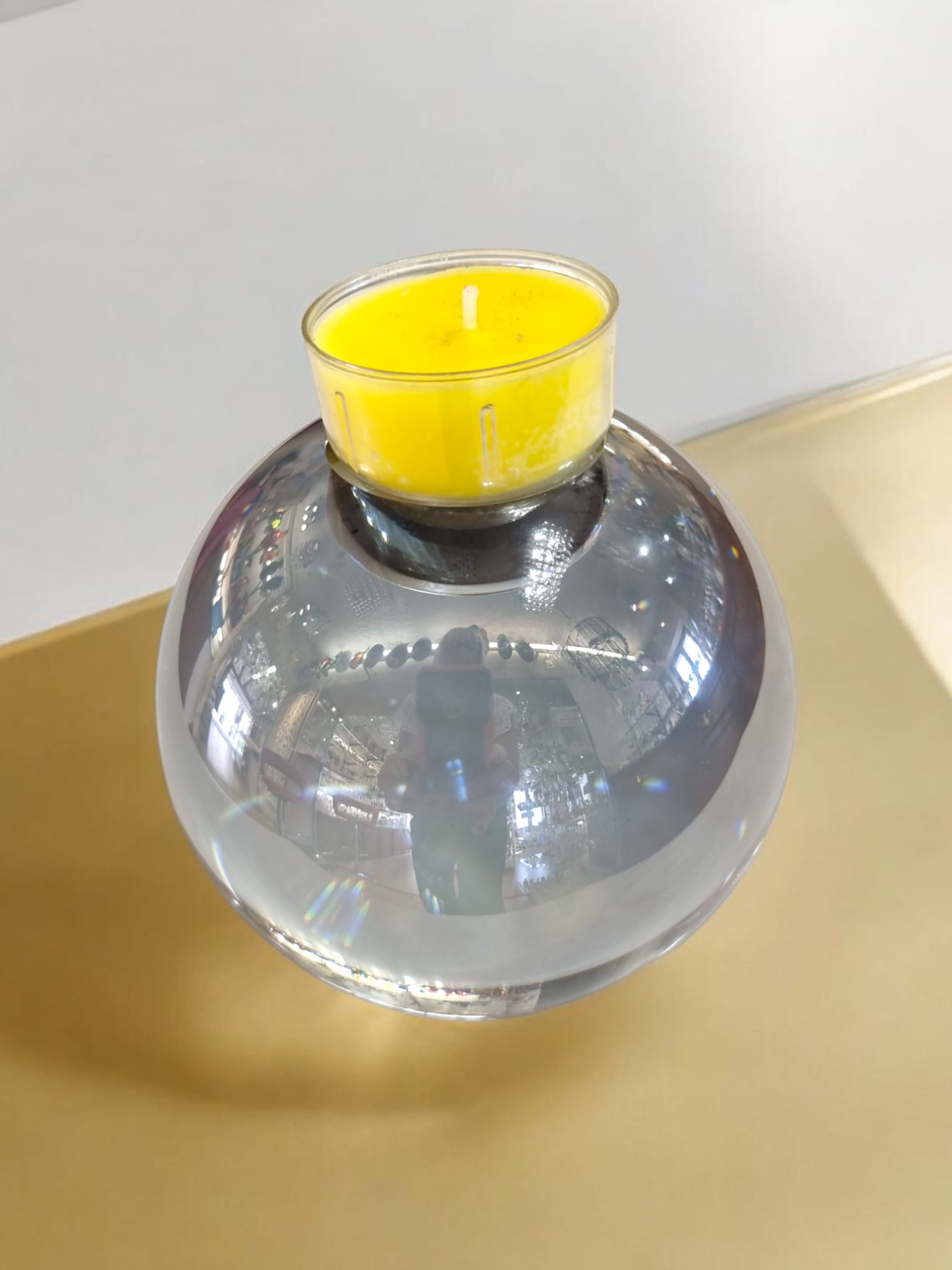 Bougeoir en Cristal