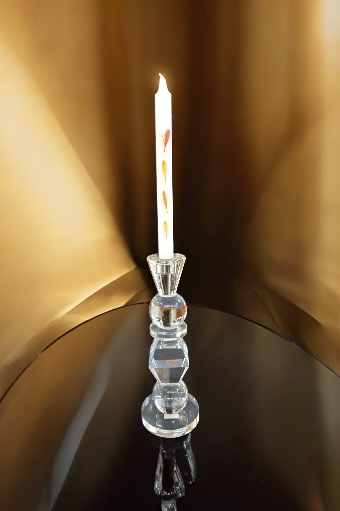 Bougeoir en Cristal