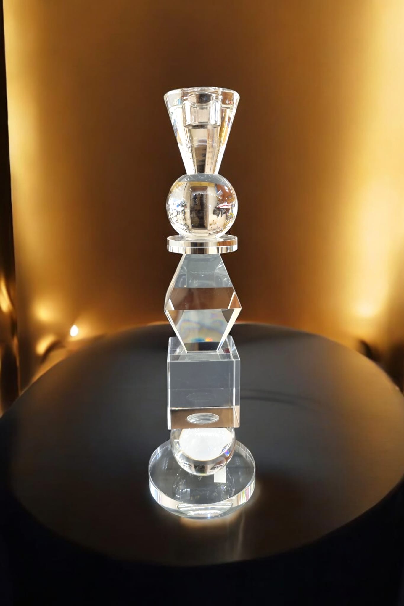 Bougeoir en Cristal