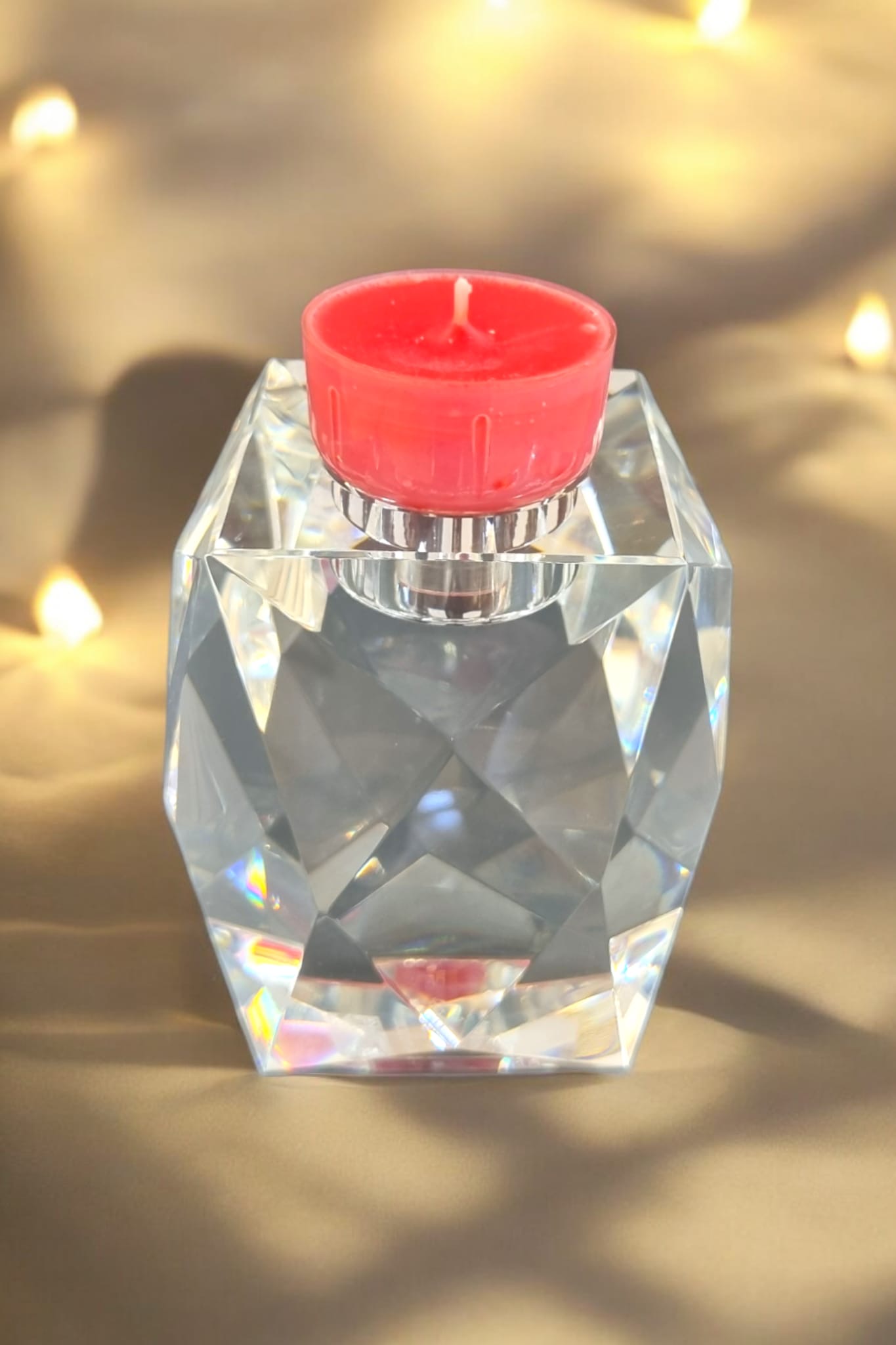 Bougeoir en Cristal