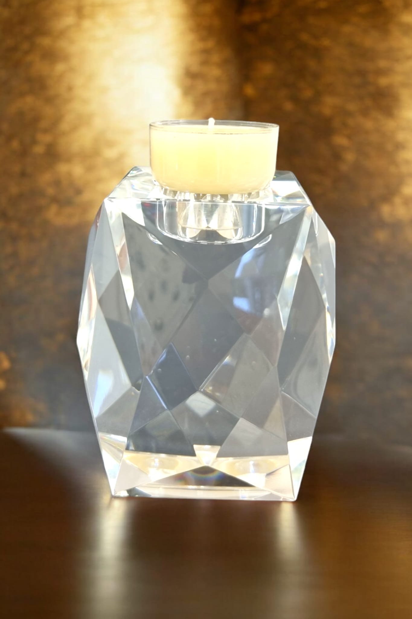 Bougeoir en Cristal