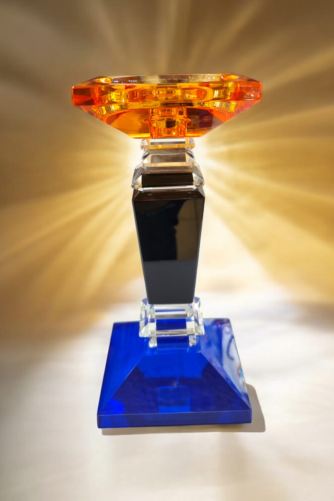 Bougeoir en Cristal
