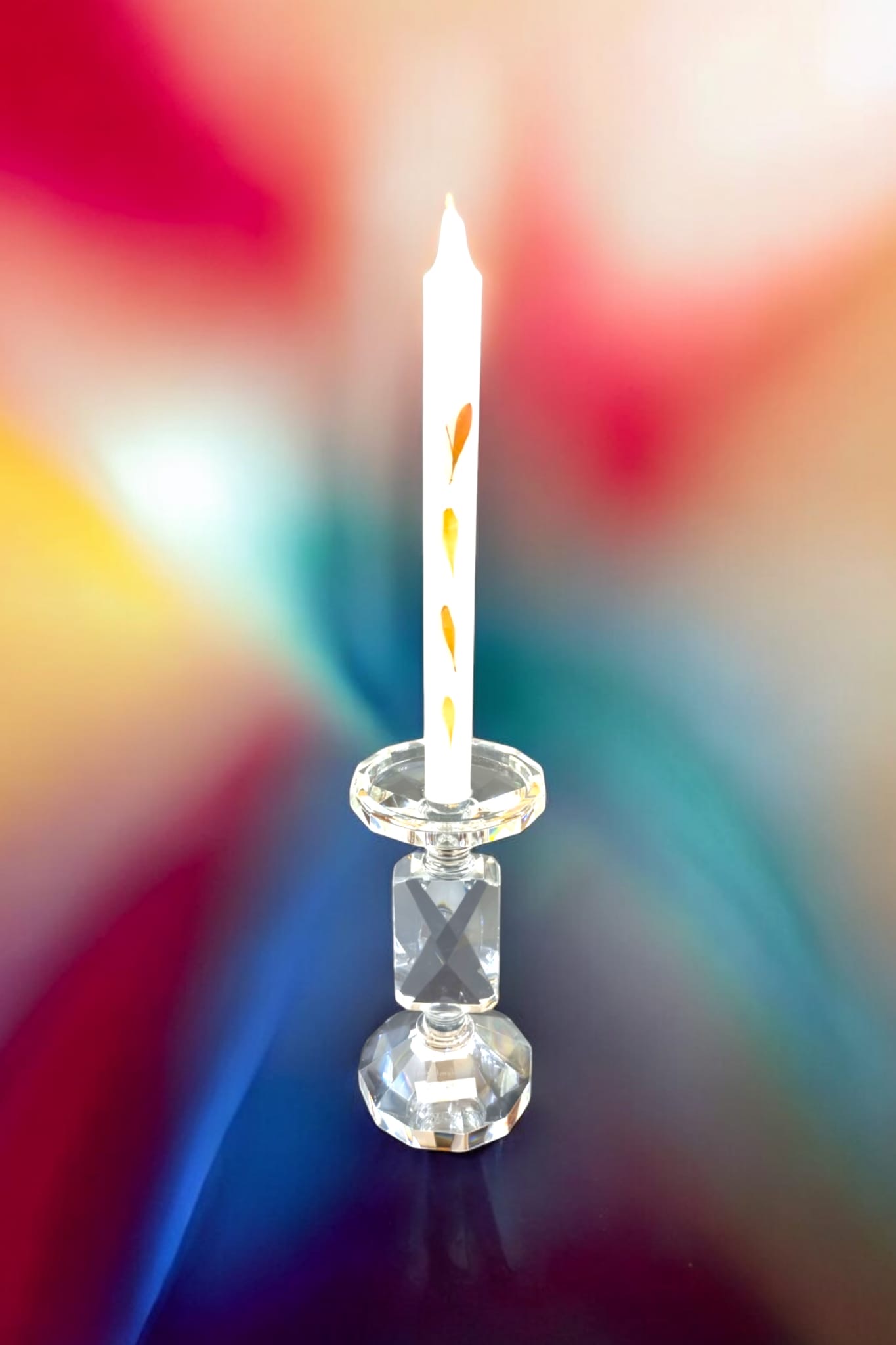 Bougeoir en Cristal