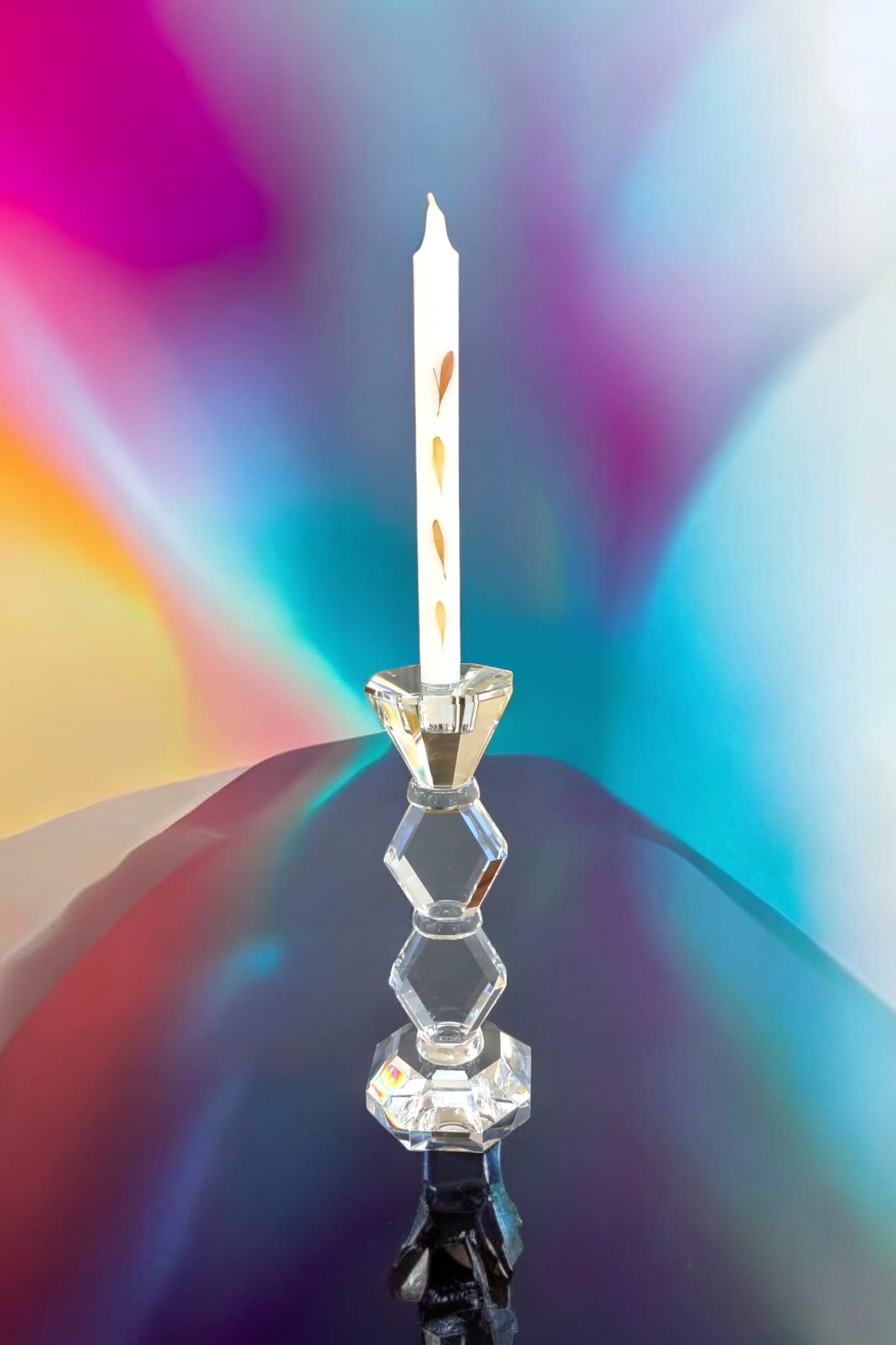 Bougeoir en Cristal