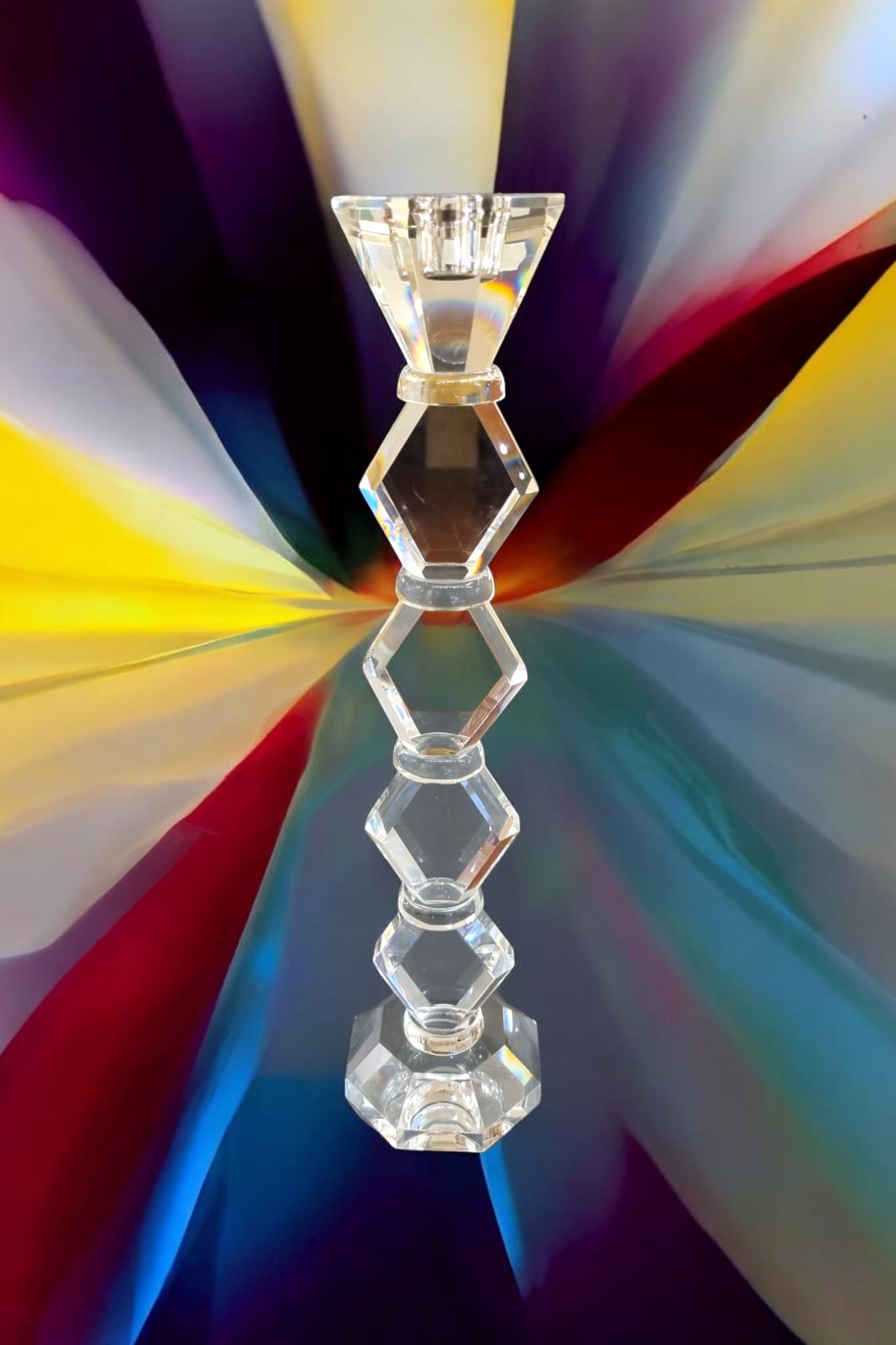 Bougeoir en Cristal