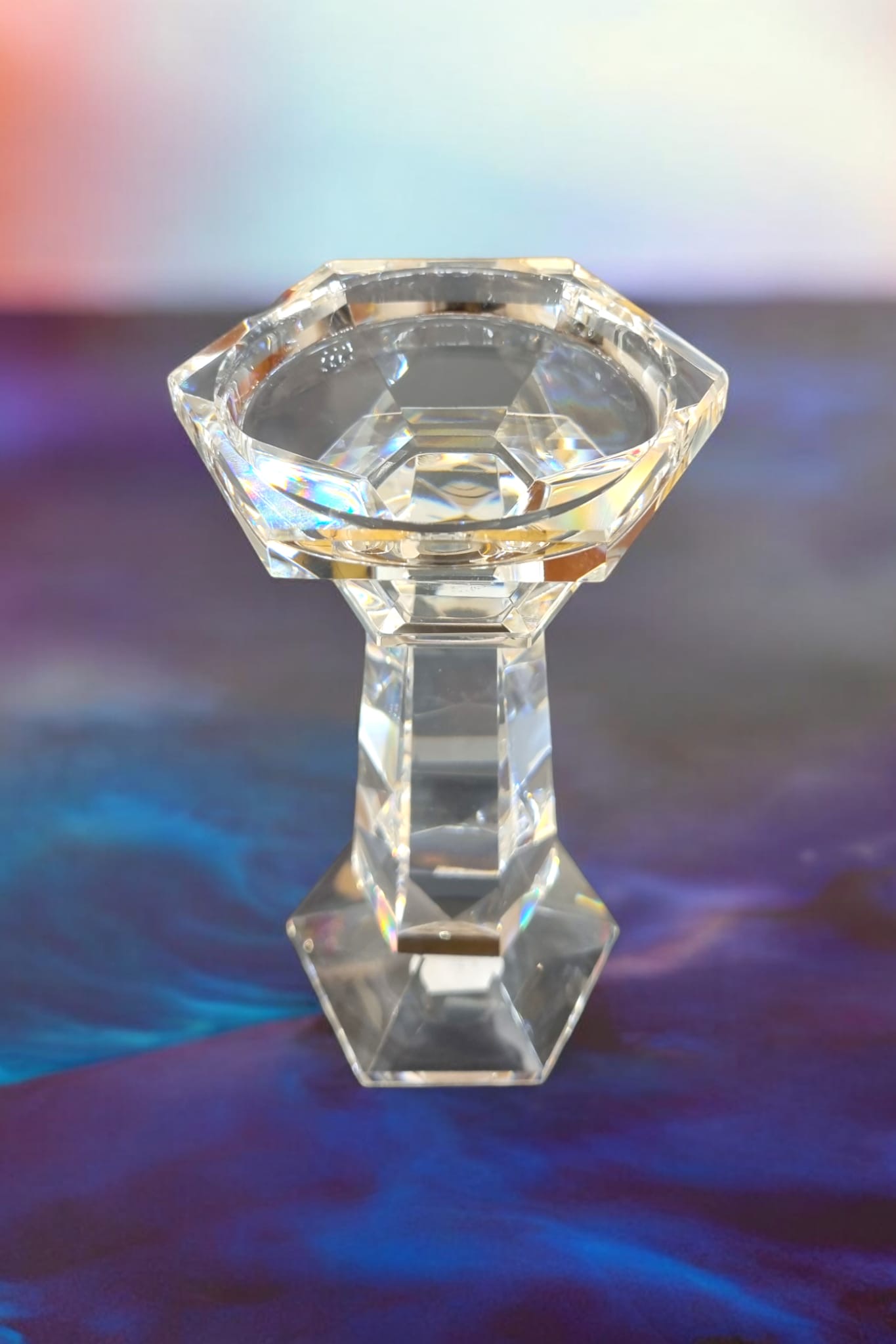 Bougeoir en Cristal