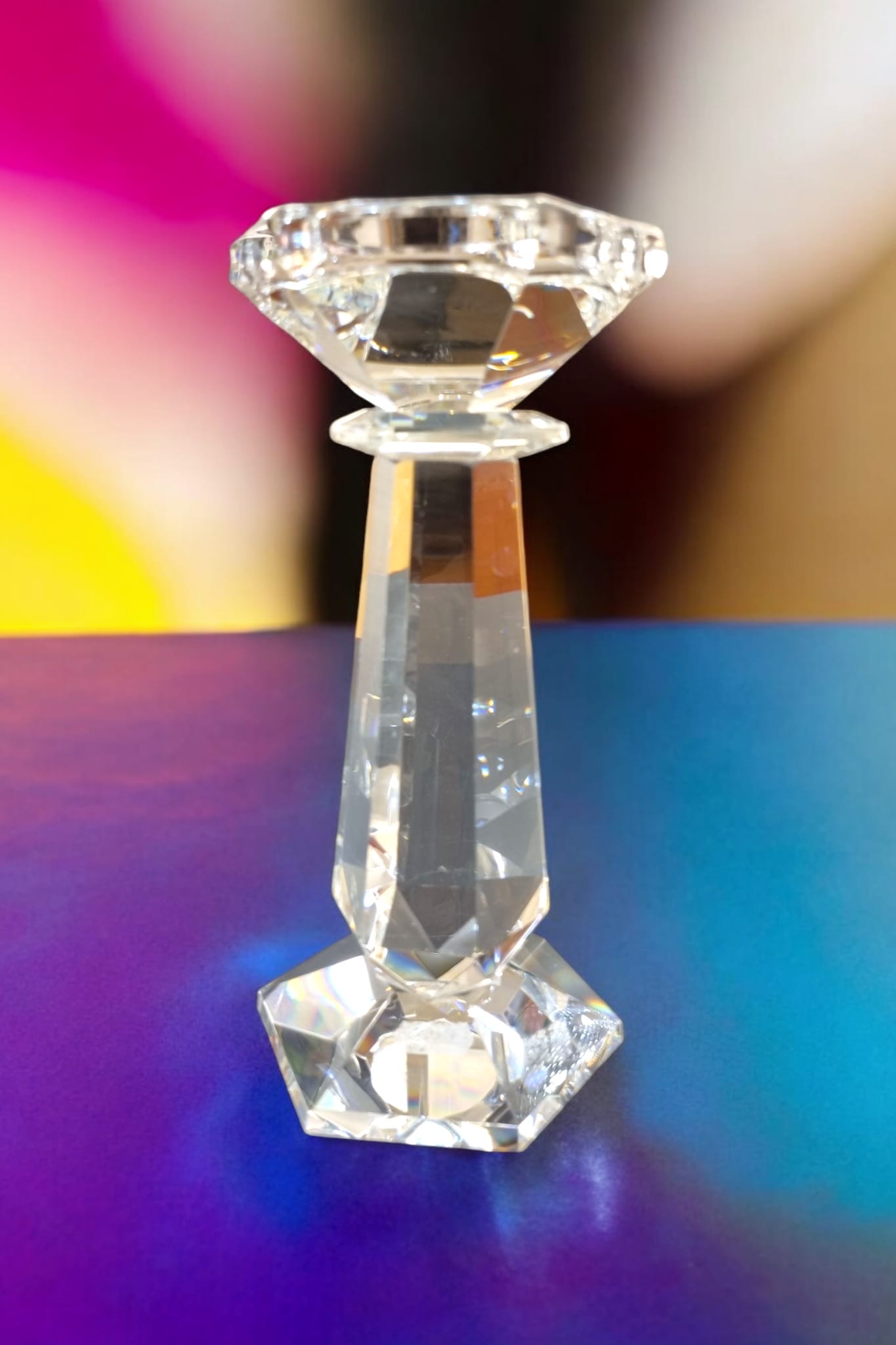 Bougeoir en Cristal