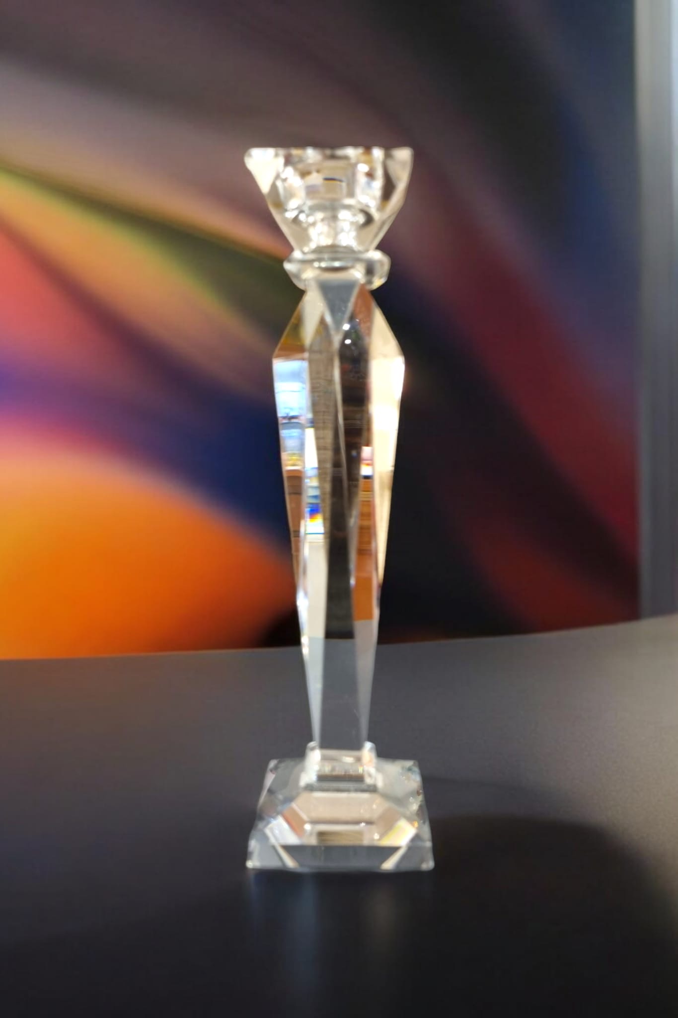 Bougeoir en Cristal