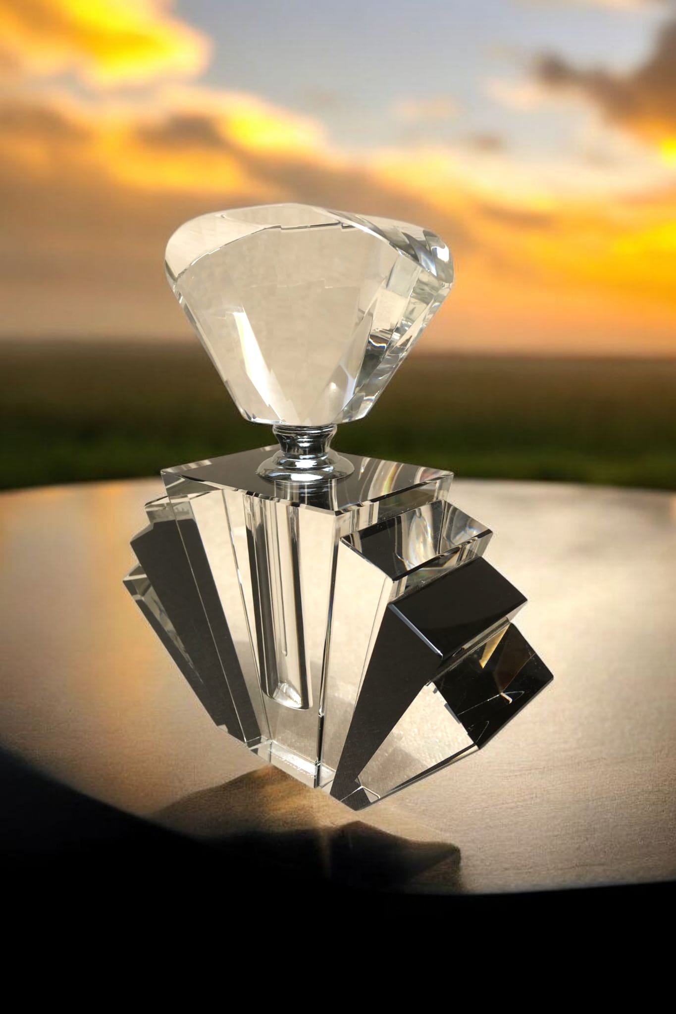 Flacon à parfum en cristal 12ML moyen