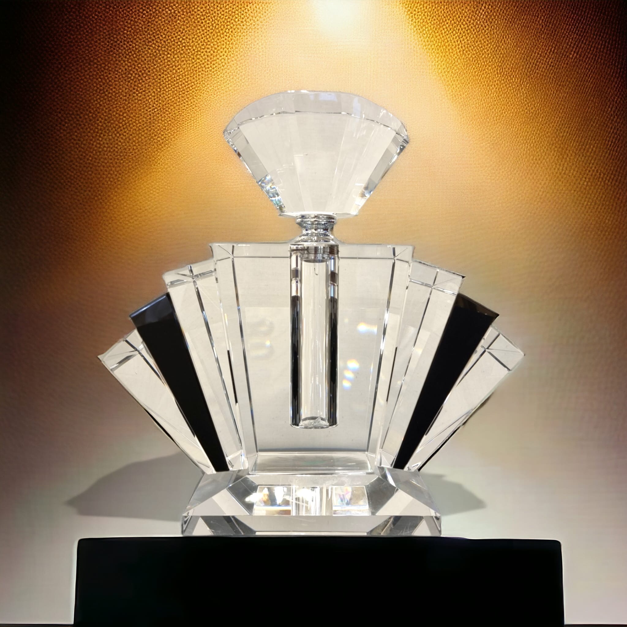 Grand Flacon en Cristal Eventail grand