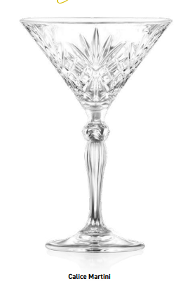6 Verres Martini MELODIE